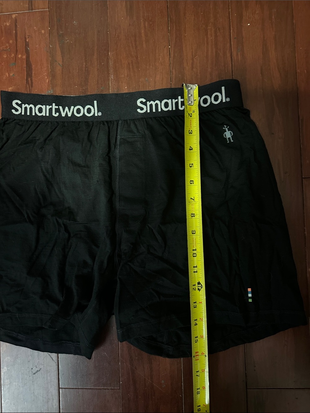 Smartwool Men's Merino Wool Boxers Briefs Medium Black NIB - Picture 10 of 12